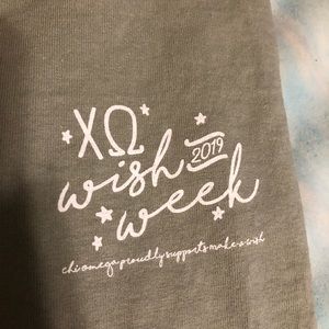 Chi omega Wish week 2019 T-shirt